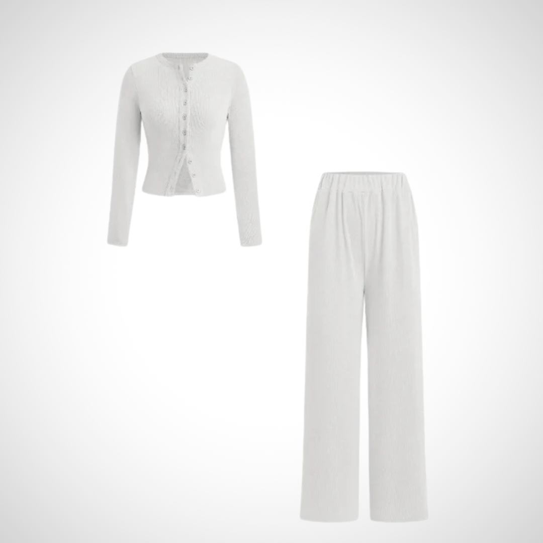 Fayvora™ LuxeFlow Two-Piece Lounge Set