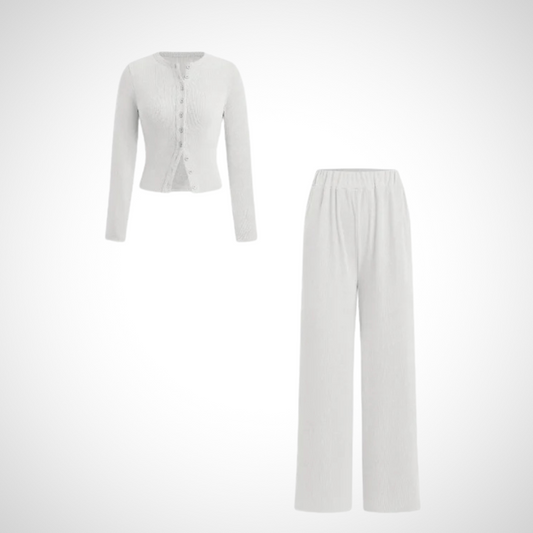 Fayvora™ LuxeFlow Two-Piece Lounge Set