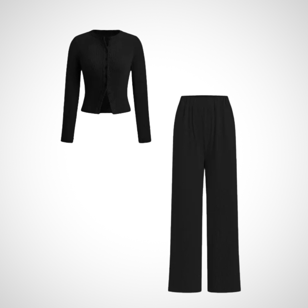 Fayvora™ LuxeFlow Two-Piece Lounge Set