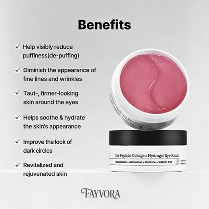 Fayvora™ GlowLift Peptide Eye Patches